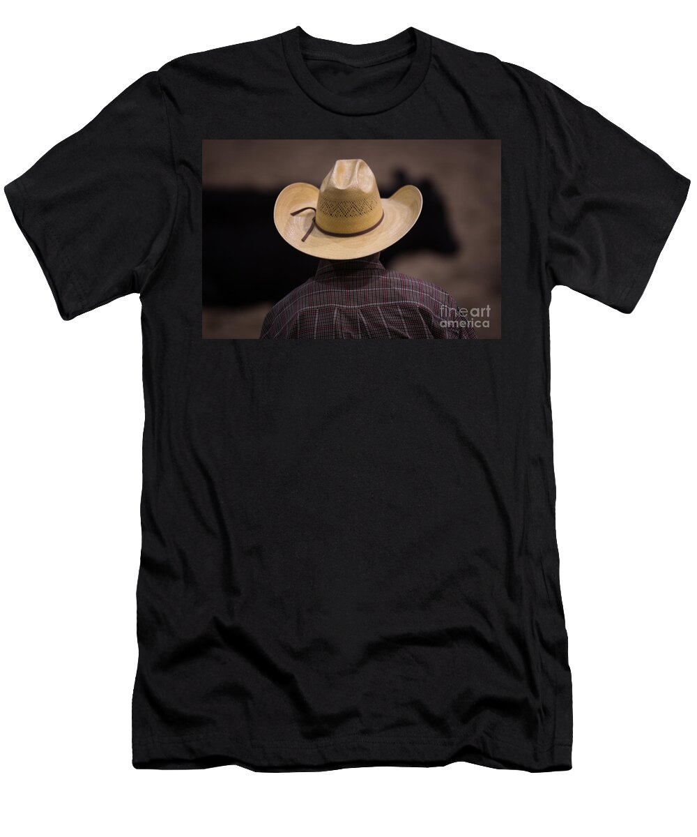 Hat T-Shirt featuring the photograph New Hat by Lynn Sprowl