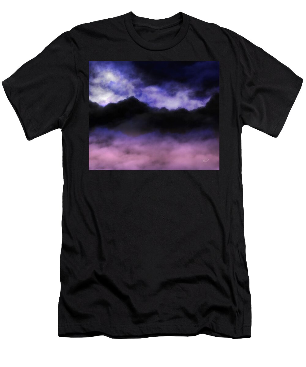 Nightfall T-Shirt featuring the painting Nightfall by Mark Taylor