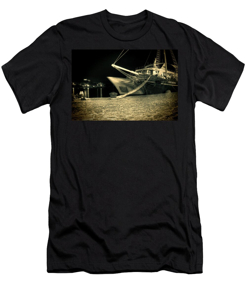 Sailing Ship T-Shirt featuring the photograph Nirvana by Jasna Buncic