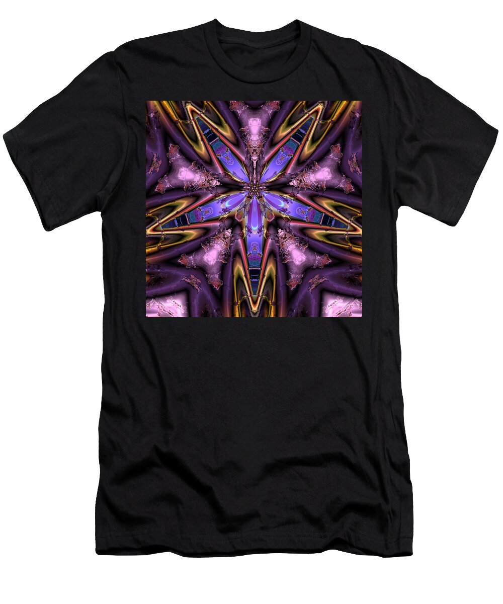 Abstract T-Shirt featuring the digital art Ocf 483 by Claude McCoy