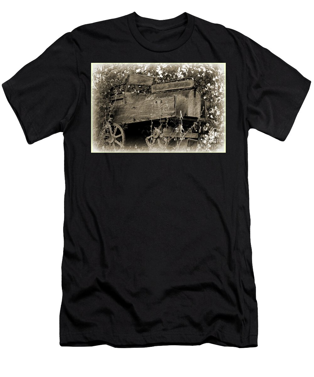 Mailbox T-Shirt featuring the photograph Old Country Mailbox by Rick Rauzi