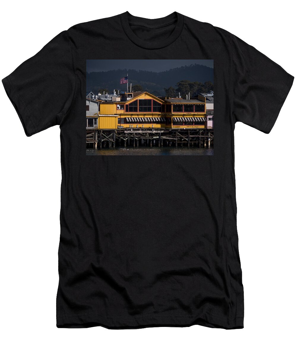 Old Fisherman's Grotto T-Shirt featuring the photograph Old Fisherman's Grotto by Derek Dean