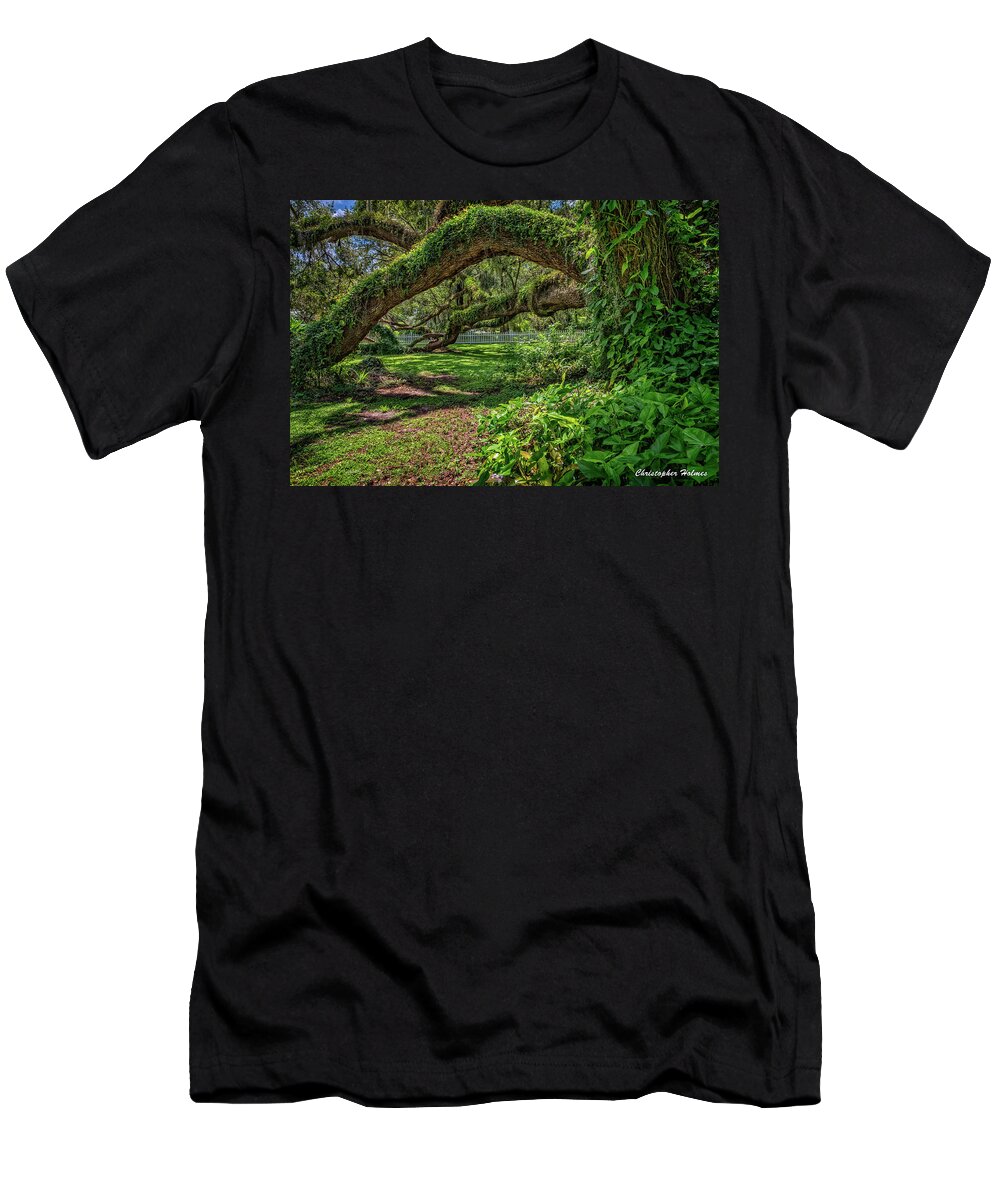 Lady Lake T-Shirt featuring the photograph Old Oak by Christopher Holmes