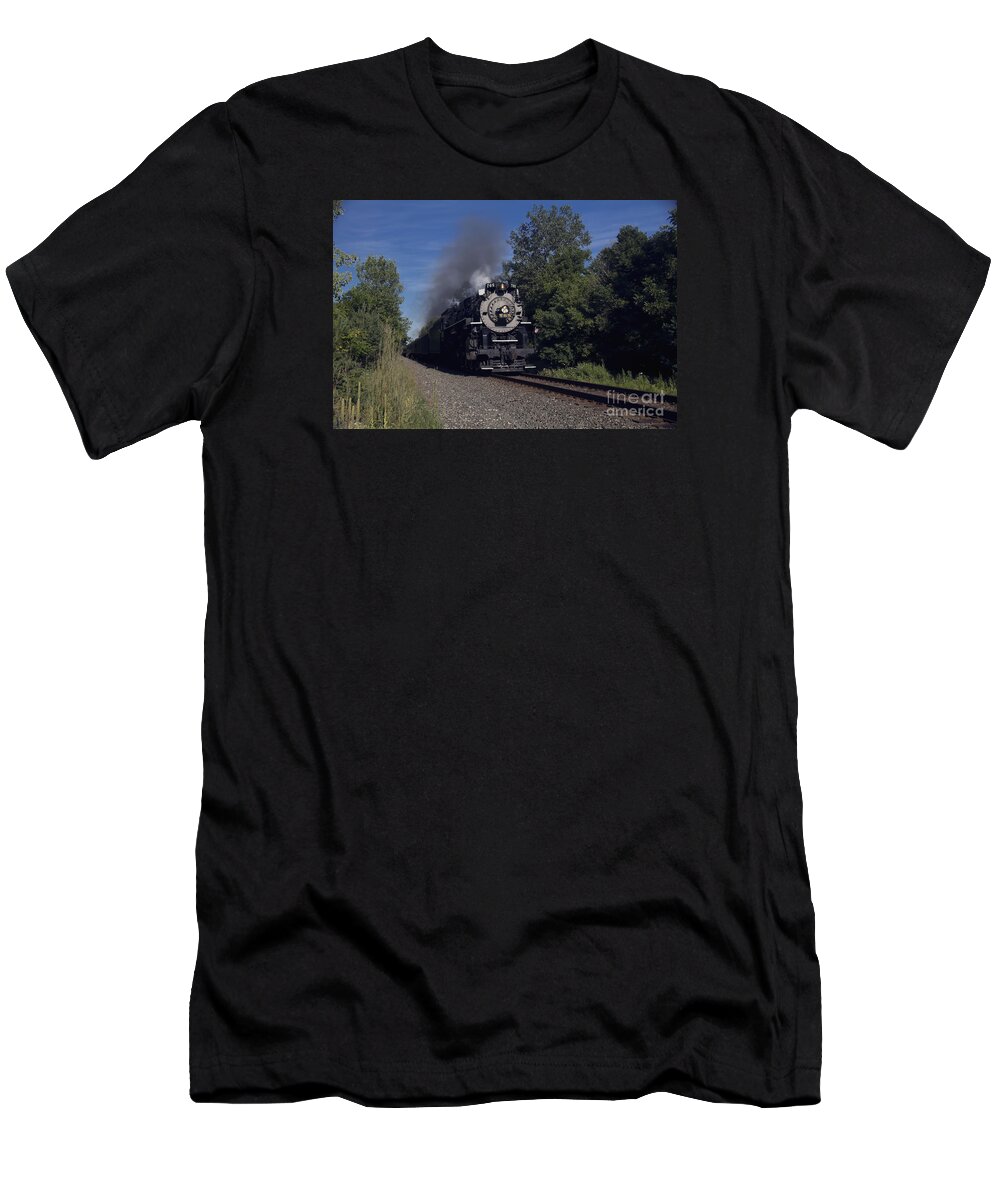 Old Steamer 765 T-Shirt featuring the photograph Old Steamer 765 by Jim Lepard