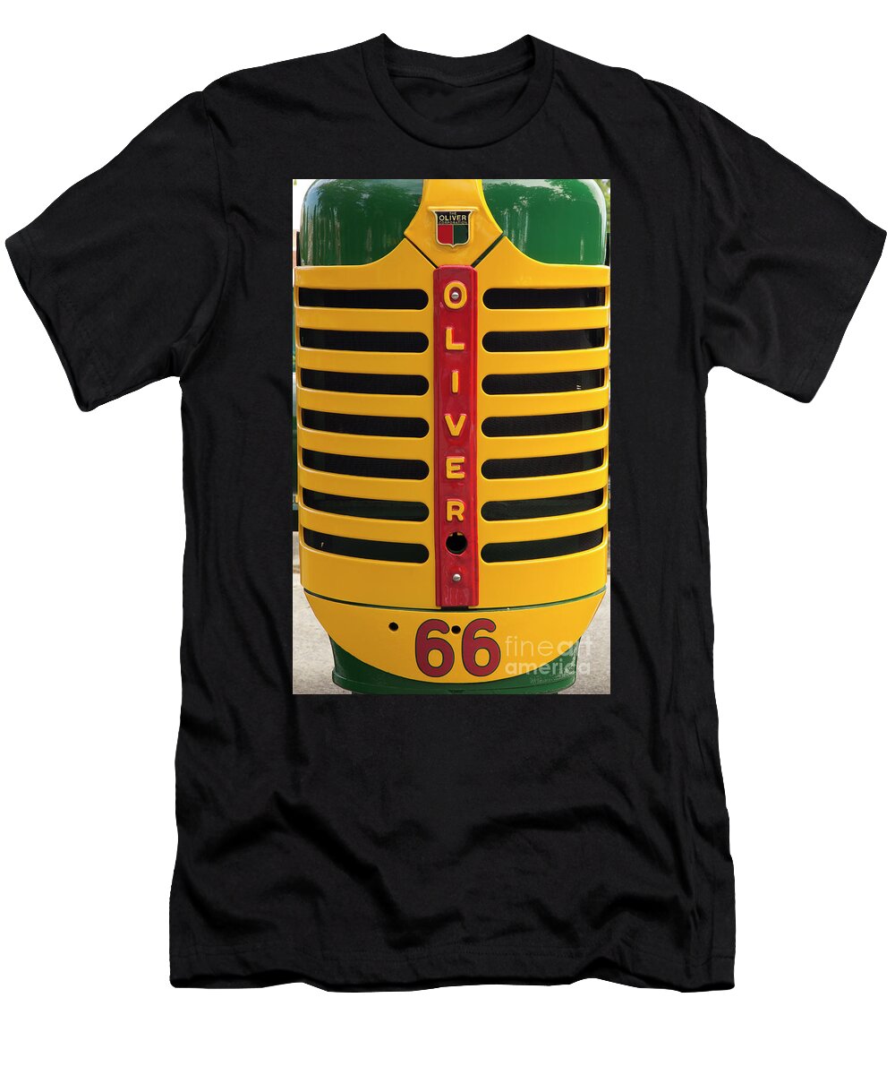 Tractor T-Shirt featuring the photograph Oliver 66 Tractor by Mike Eingle