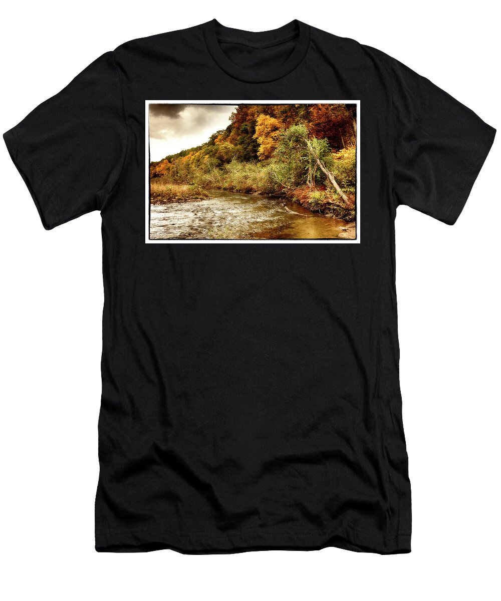 Susquehanna T-Shirt featuring the photograph On the Susquehanna by Hugh Smith