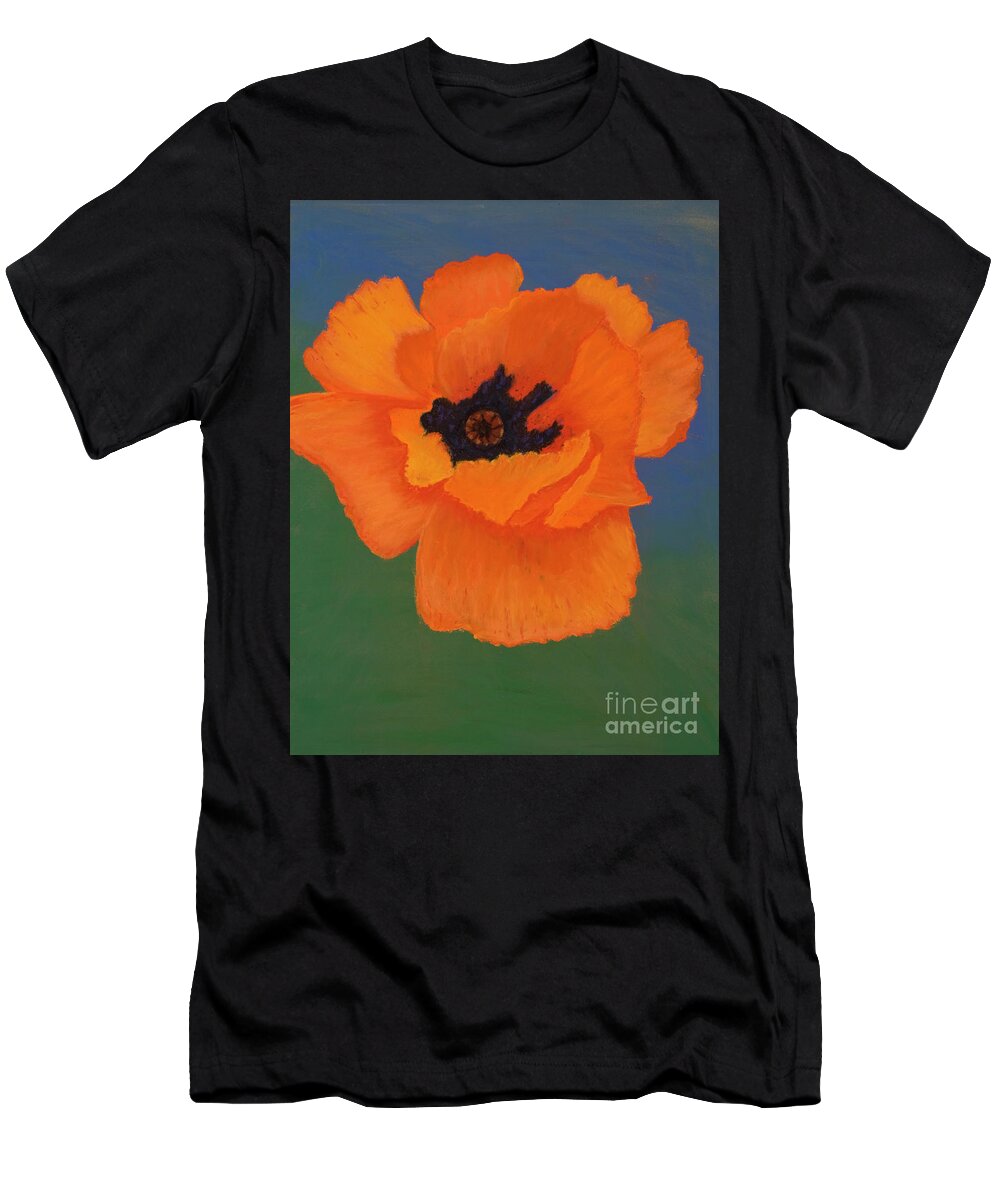 Orange T-Shirt featuring the photograph Orange Deluxe by Ginny Neece