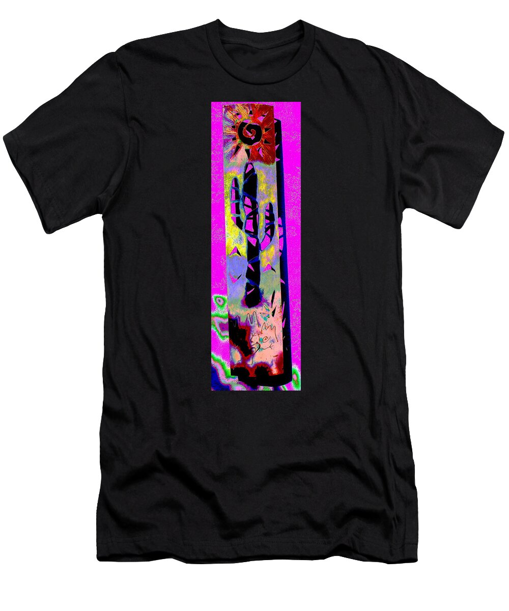 Mexico T-Shirt featuring the photograph Outdoor luminary 2 by M Diane Bonaparte