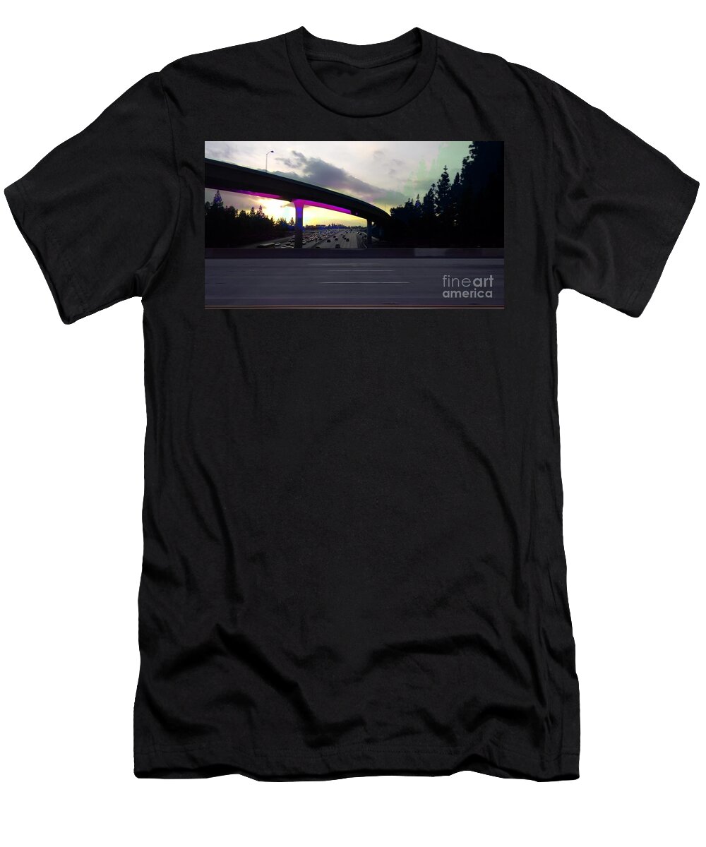 200 Views T-Shirt featuring the photograph Over the 118 by Jenny Revitz Soper