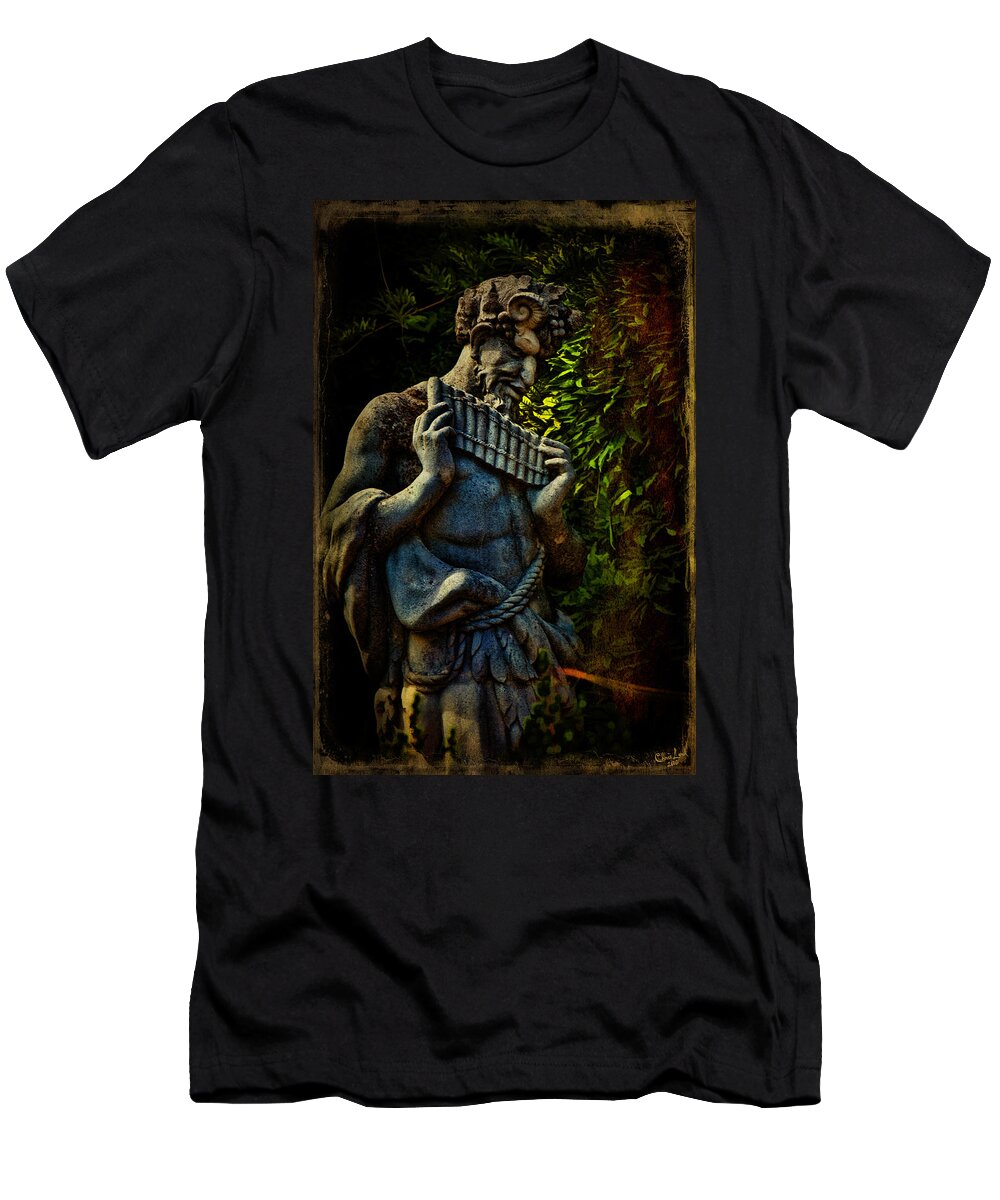 God T-Shirt featuring the photograph Pan by Chris Lord