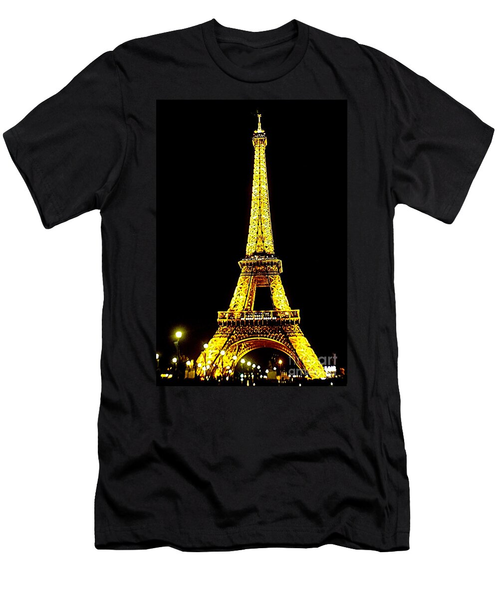 Paris T-Shirt featuring the photograph Paris 4 by Ben Yassa