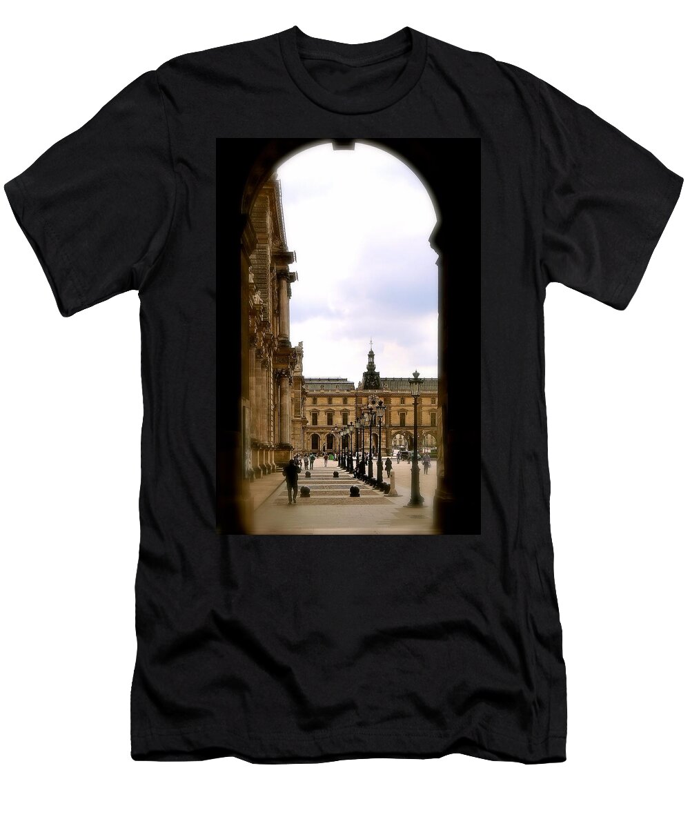 Paris T-Shirt featuring the photograph Pathway To Paris by Ira Shander
