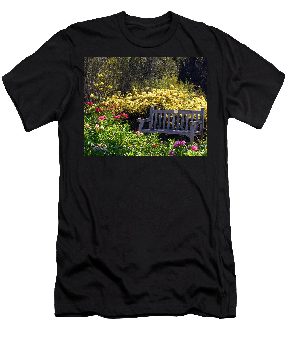 Flowers T-Shirt featuring the photograph Peaceful by Amy Fose