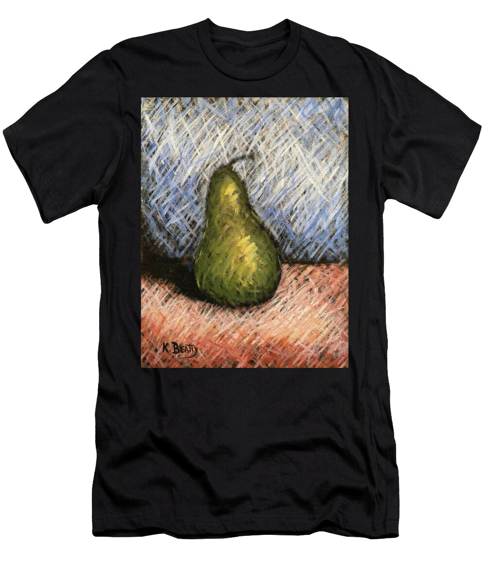 Painting T-Shirt featuring the painting Pear Study 1 by Karla Beatty