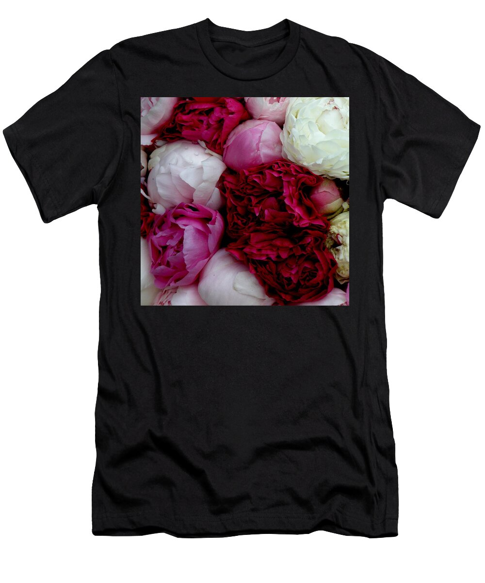 Peonies T-Shirt featuring the photograph Peony Bouquet by Lainie Wrightson