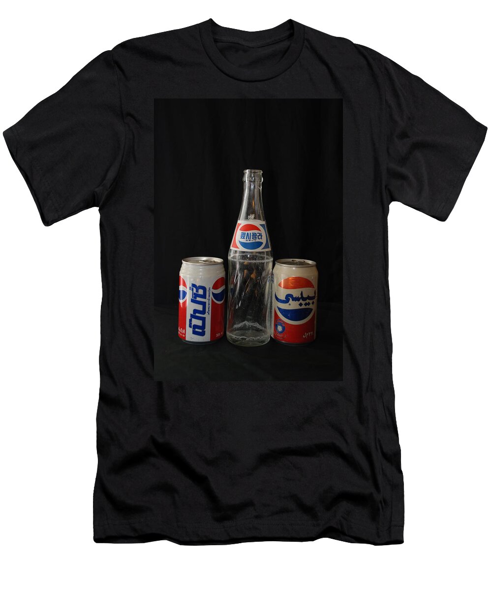 Korean T-Shirt featuring the photograph Pepsi From Around The World by Rob Hans
