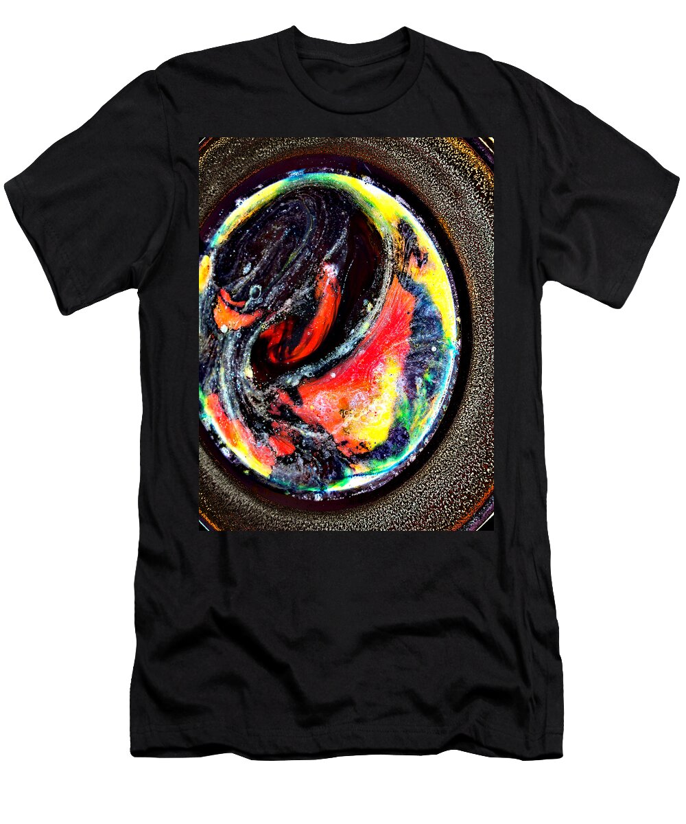 Art T-Shirt featuring the photograph Planet In Orbit by Angelina Tamez