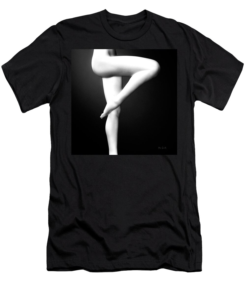 Abstract T-Shirt featuring the photograph Pose by Bob Orsillo