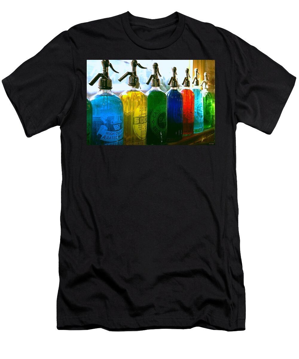 Food And Beverage T-Shirt featuring the photograph Pour Me a Rainbow by Holly Kempe