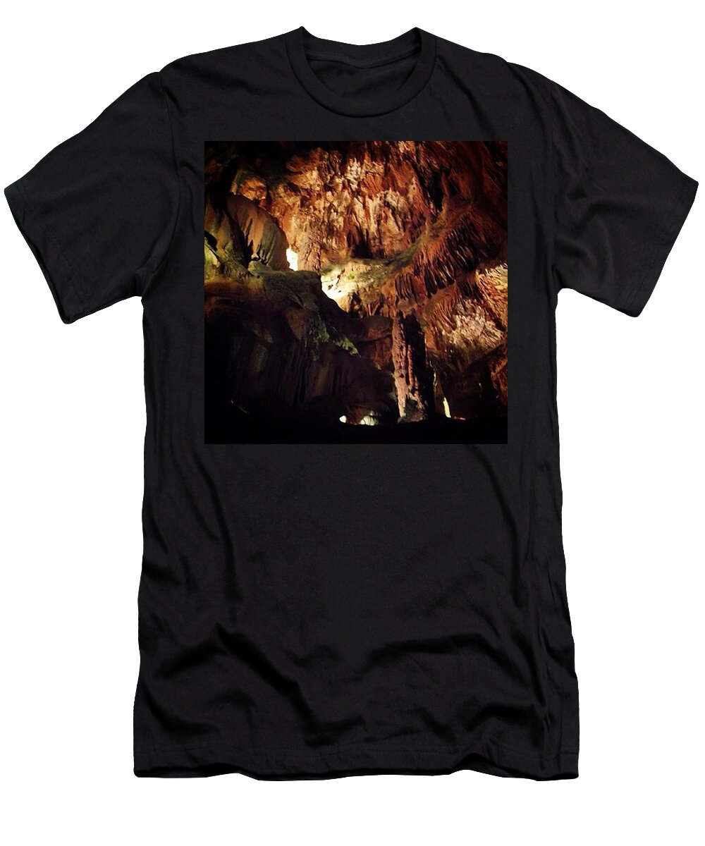 Summer T-Shirt featuring the photograph Pretty Impressive Cave Systems Found In by Charlotte Cooper