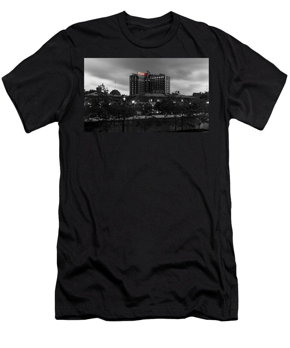Andrew Pacheco T-Shirt featuring the photograph Providence Biltmore by Andrew Pacheco