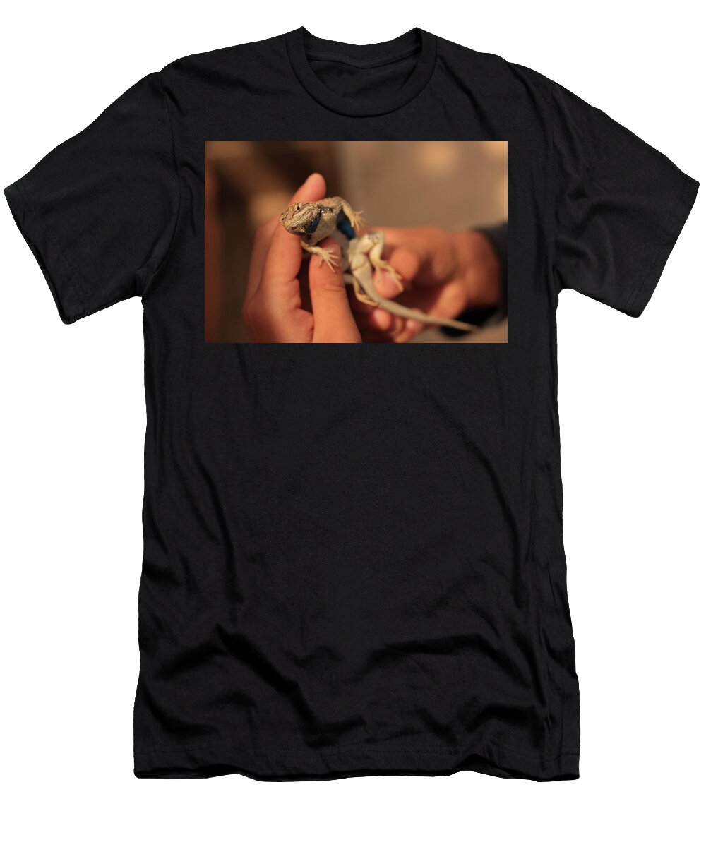 Western T-Shirt featuring the photograph Put Me Down by David Diaz