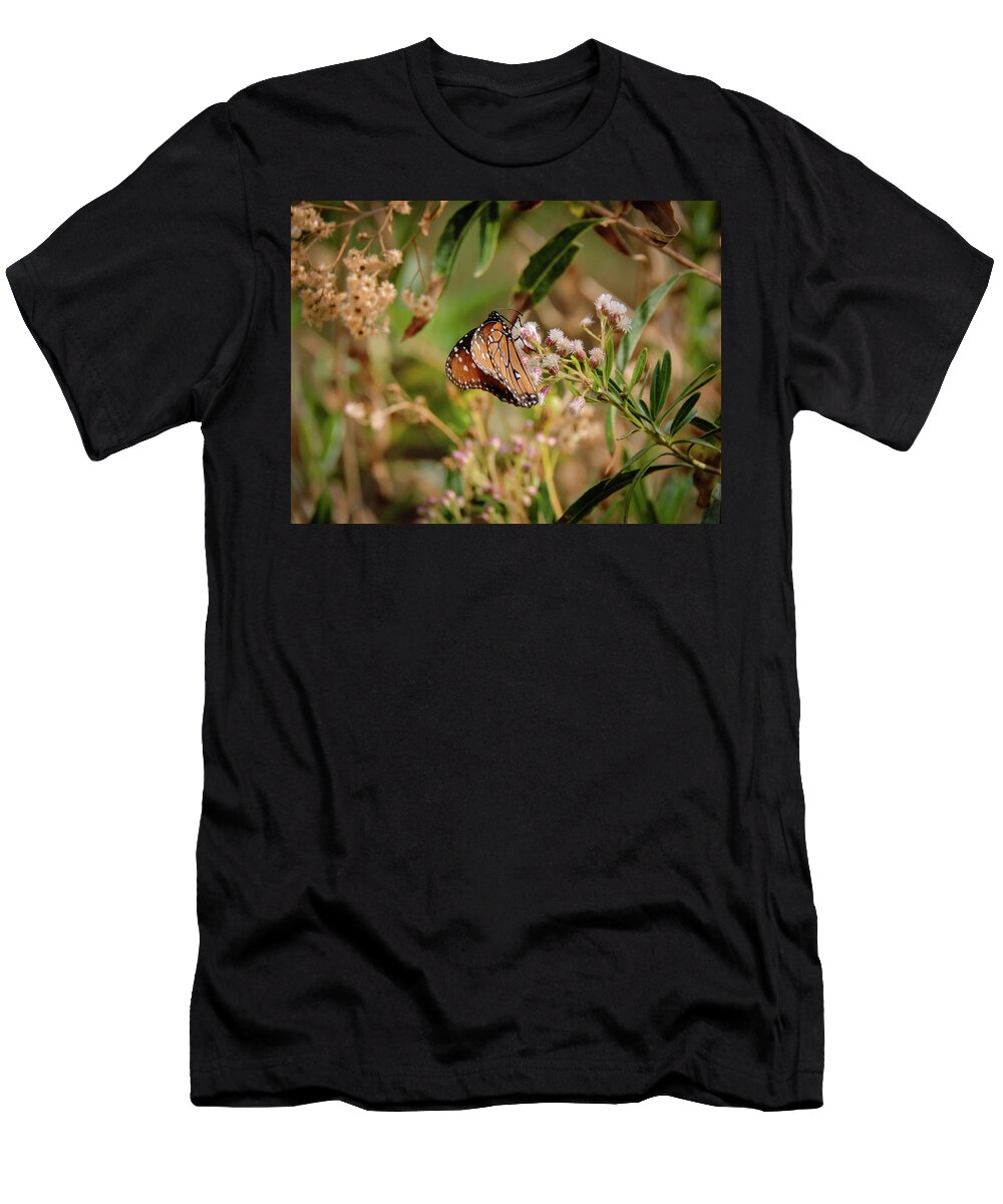 Queen Butterfly T-Shirt featuring the photograph Queen of the Hassayampa by Gaelyn Olmsted
