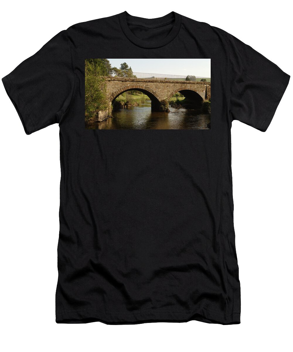 Double T-Shirt featuring the photograph Railway Bridge Over The Eden by Adrian Wale