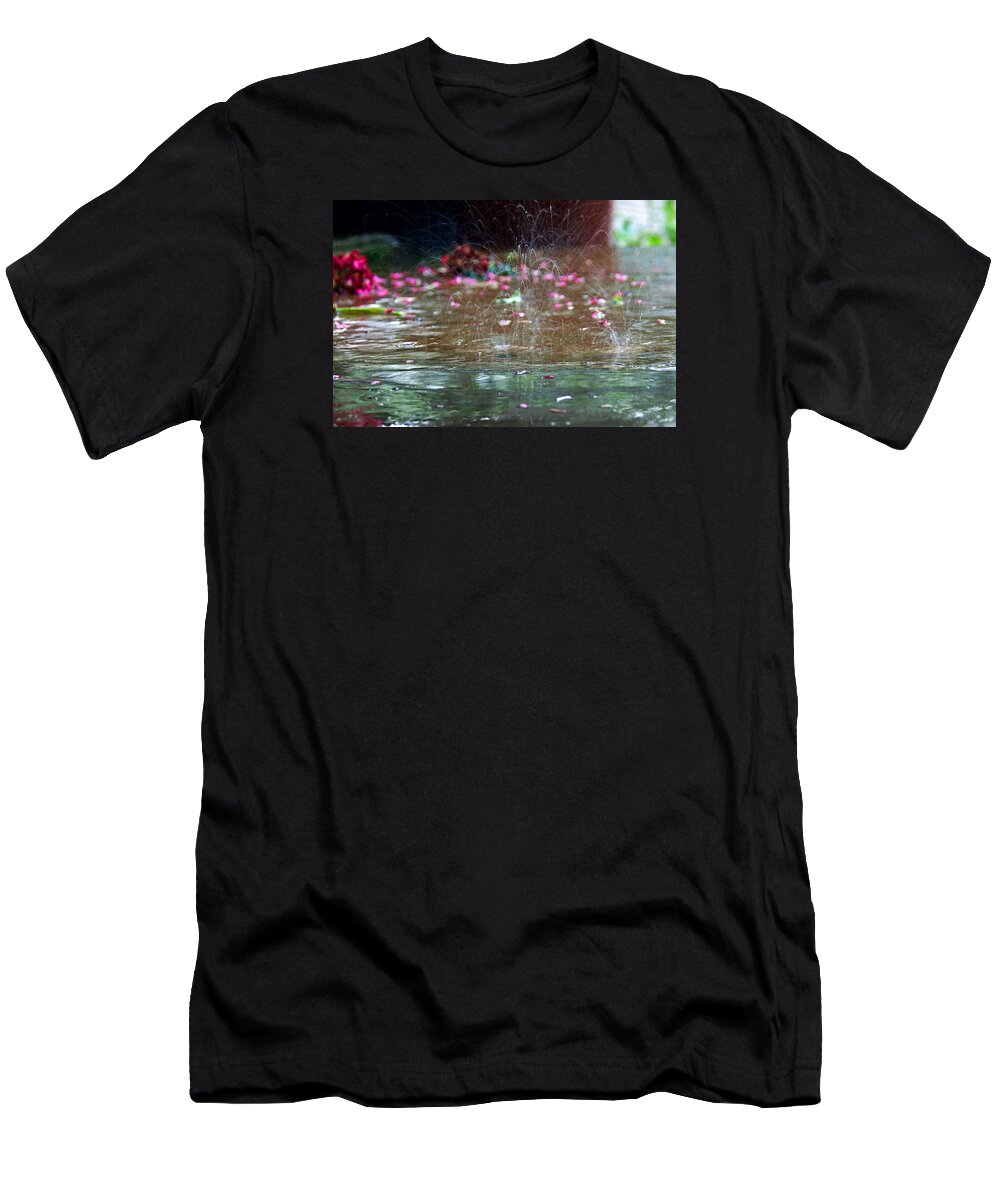 Rain T-Shirt featuring the photograph Rain Dance by Kevin Myron