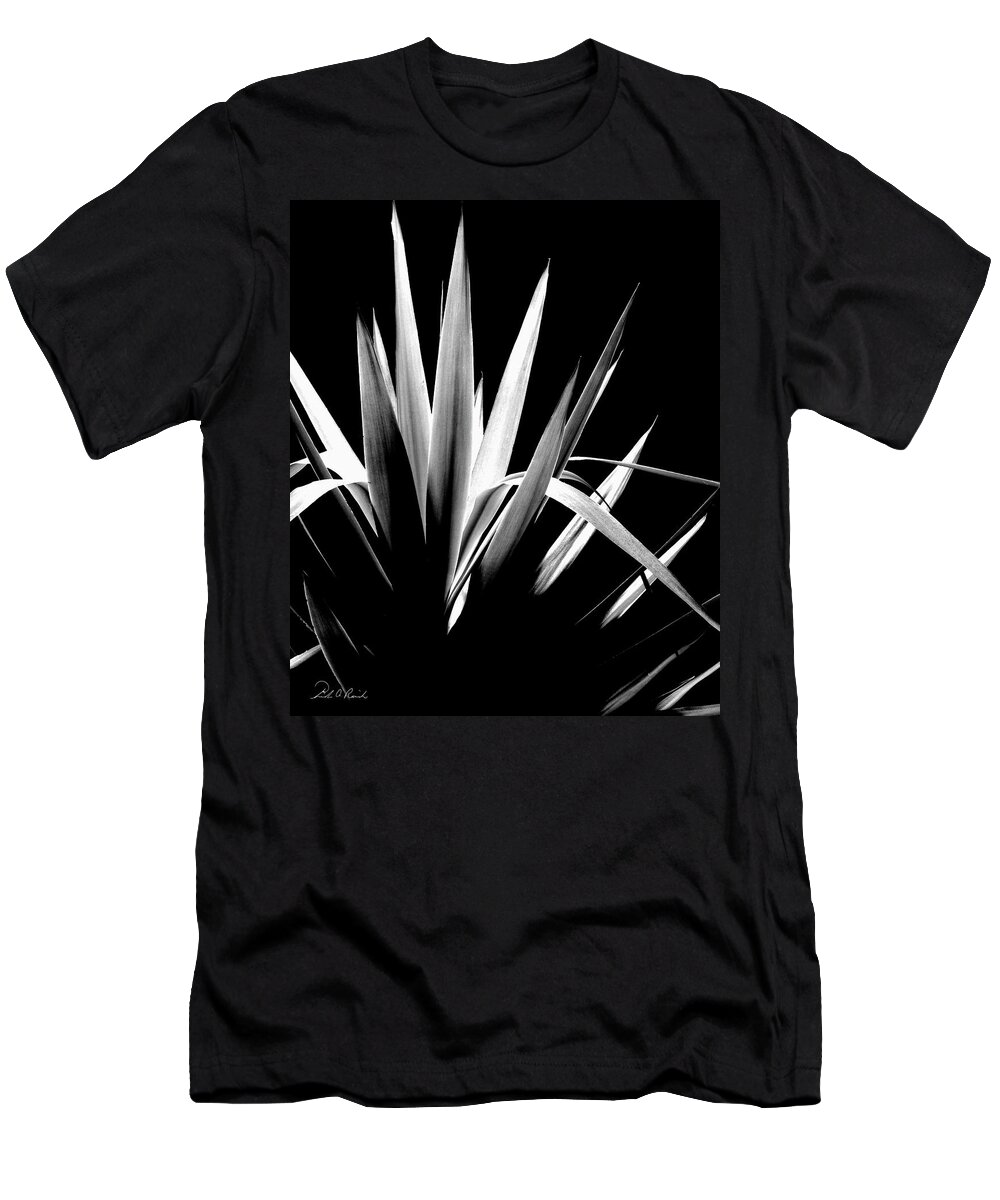 Black & White T-Shirt featuring the photograph Razor Sharp by Frederic A Reinecke