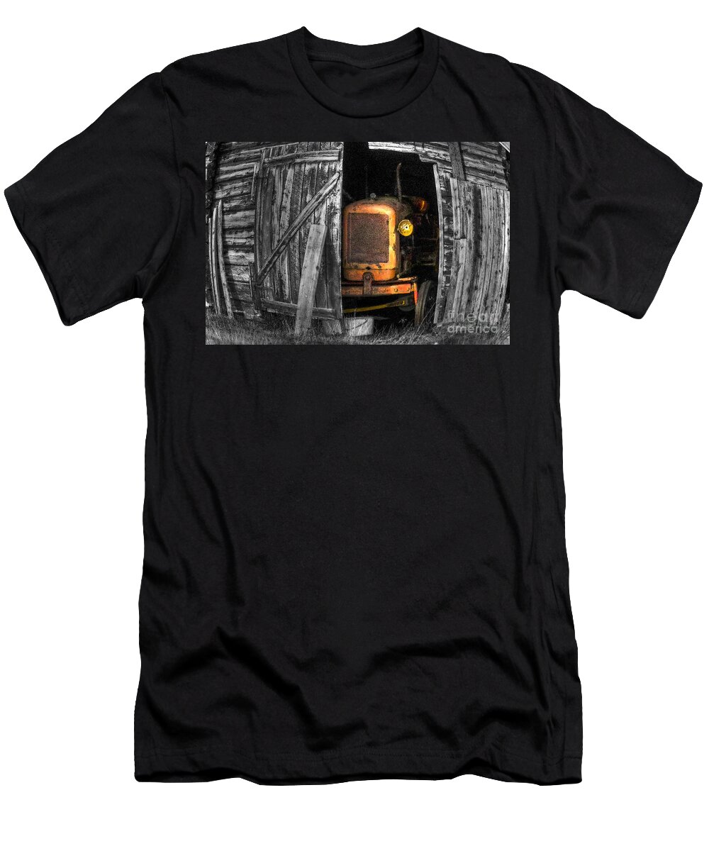 Vehicle T-Shirt featuring the photograph Relic From Past Times by Heiko Koehrer-Wagner