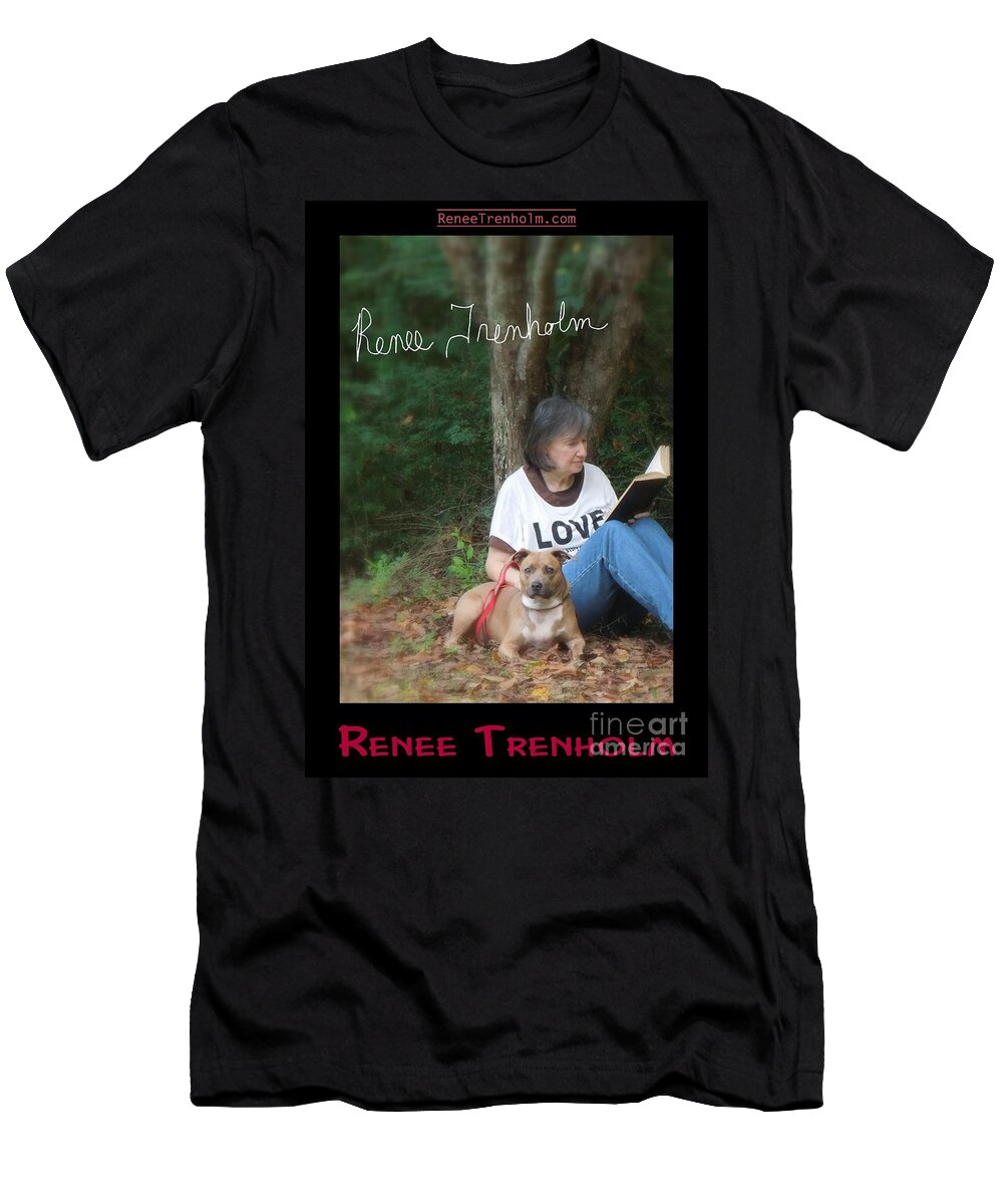 Autographed T-Shirt featuring the photograph Renee Trenholm . SIGNED by Renee Trenholm