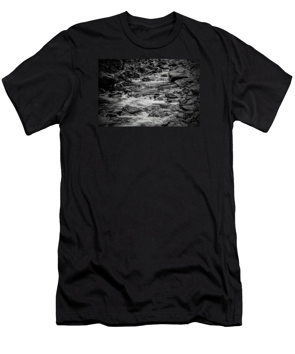 Rocks T-Shirt featuring the photograph Rocky by Michael Brungardt