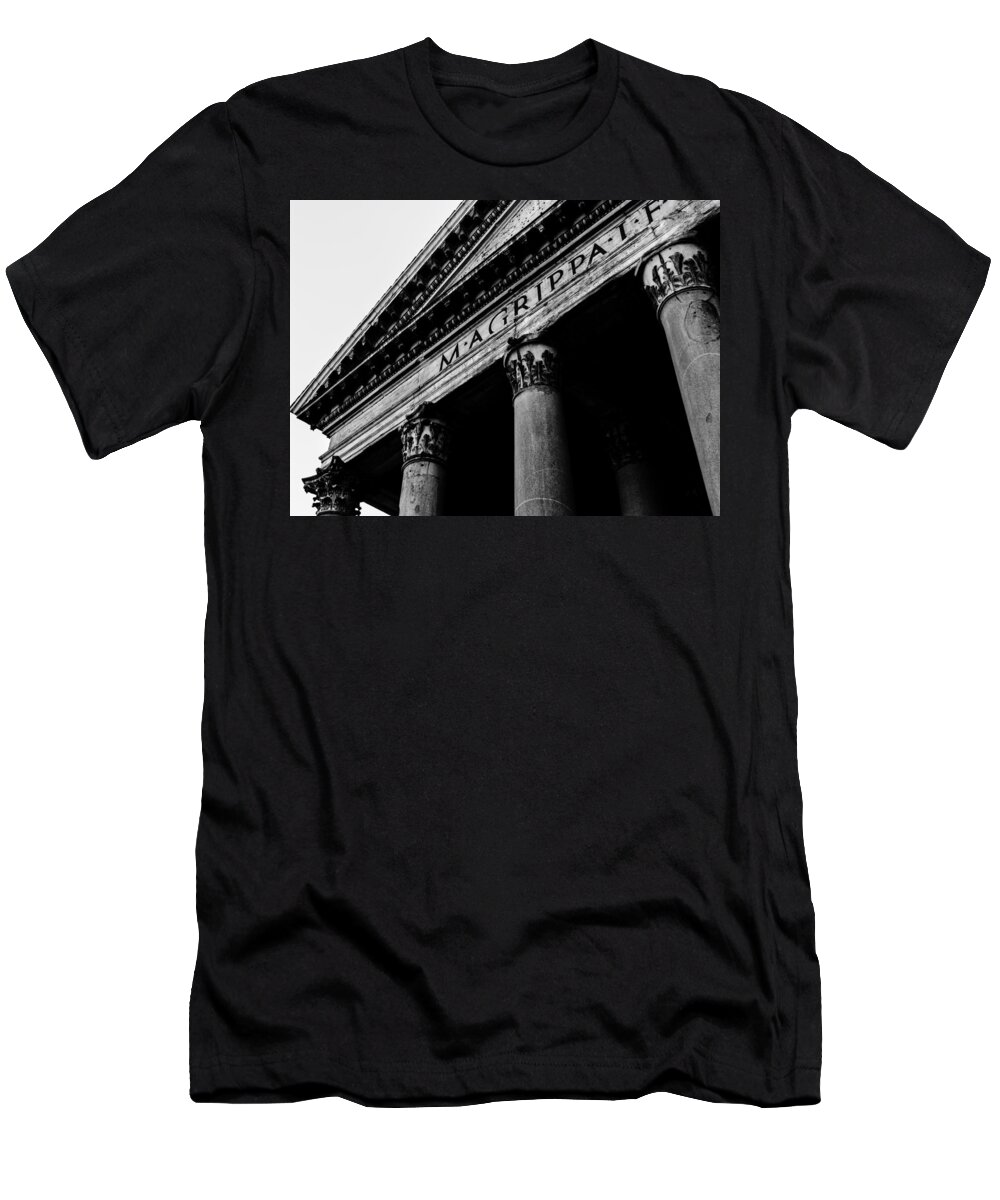 Rome T-Shirt featuring the photograph Rome - The Pantheon by AM FineArtPrints