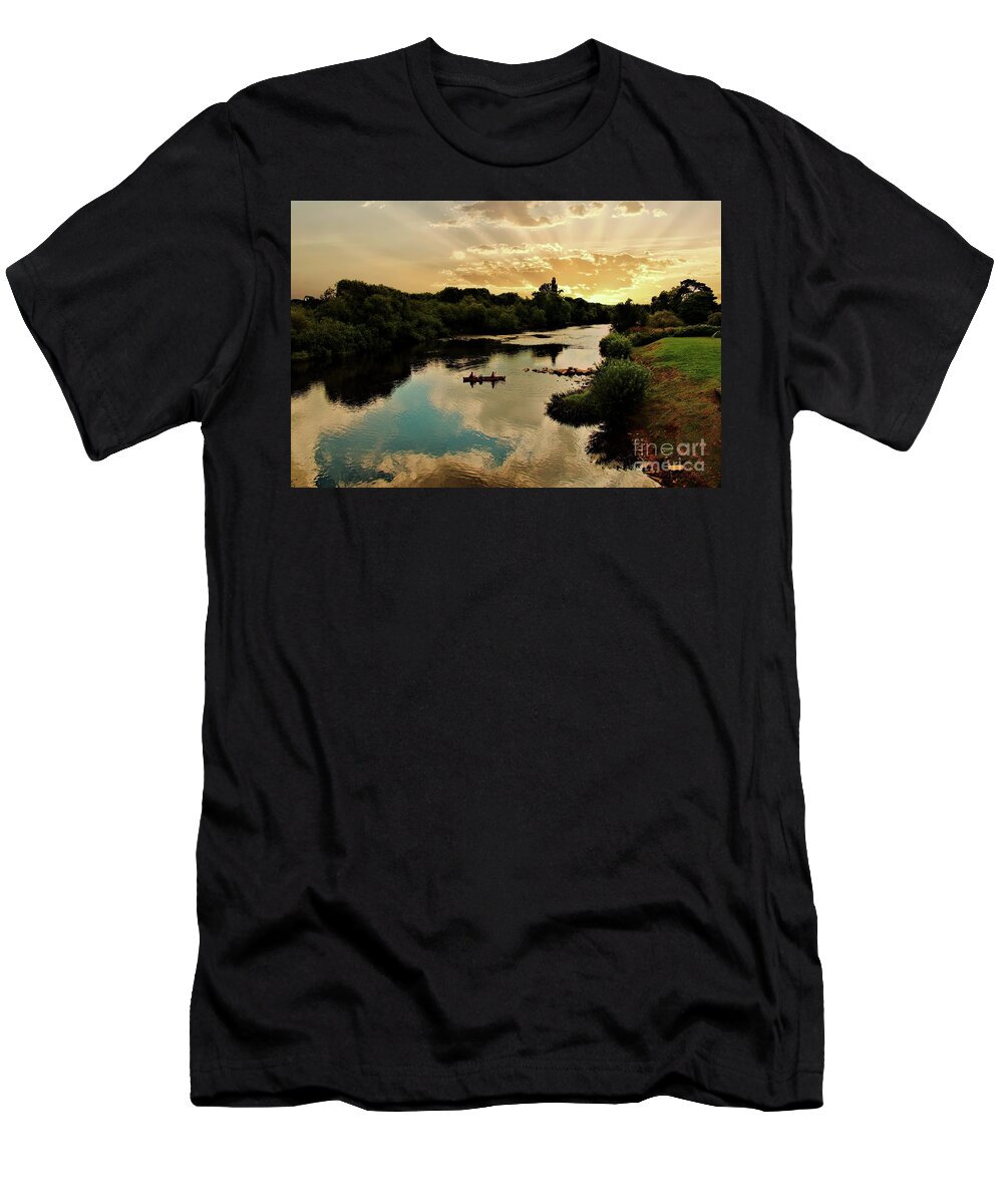 Places T-Shirt featuring the photograph Ross On Wye by Richard Denyer