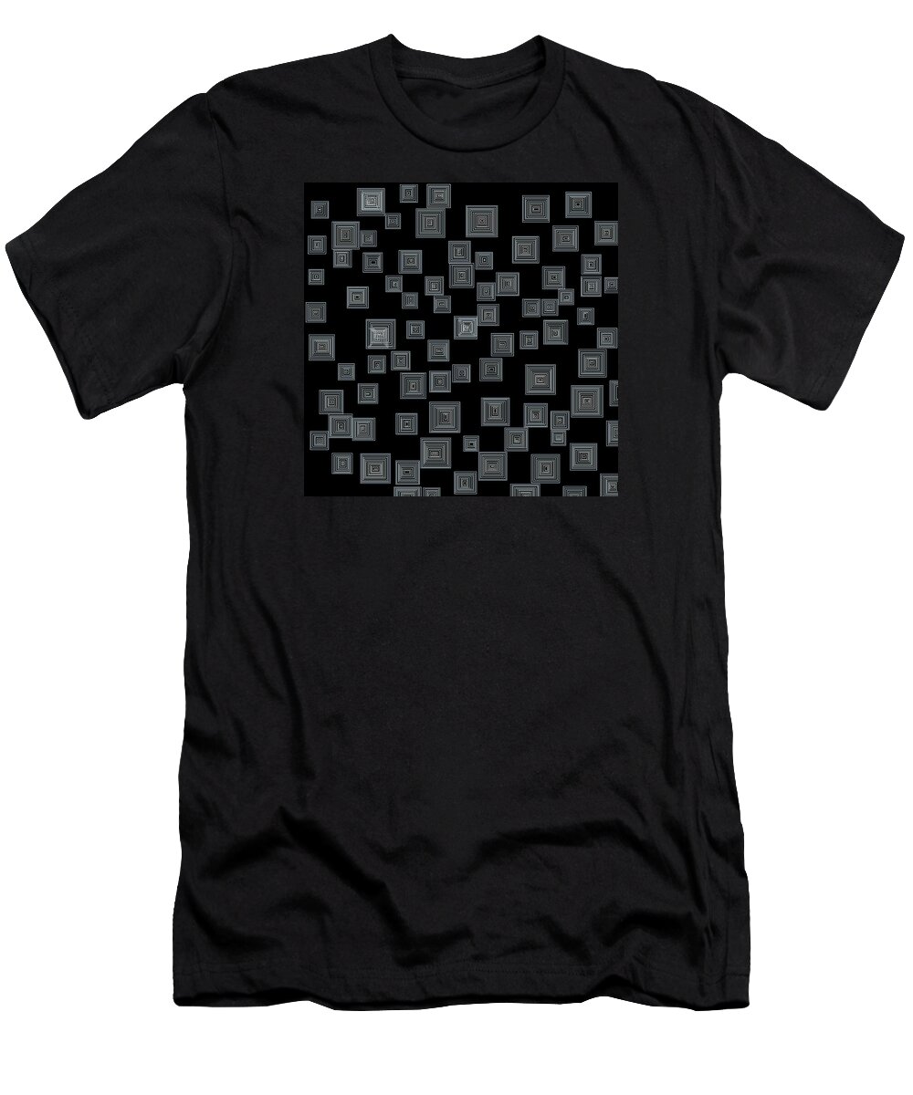 Abstract T-Shirt featuring the digital art S.8.17 by Gareth Lewis