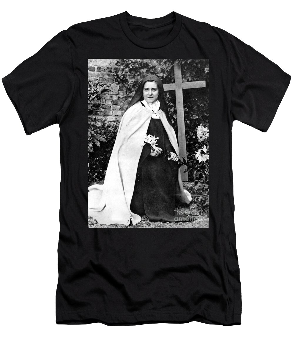 19th Century T-Shirt featuring the photograph Saint Therese De Lisieux by Granger