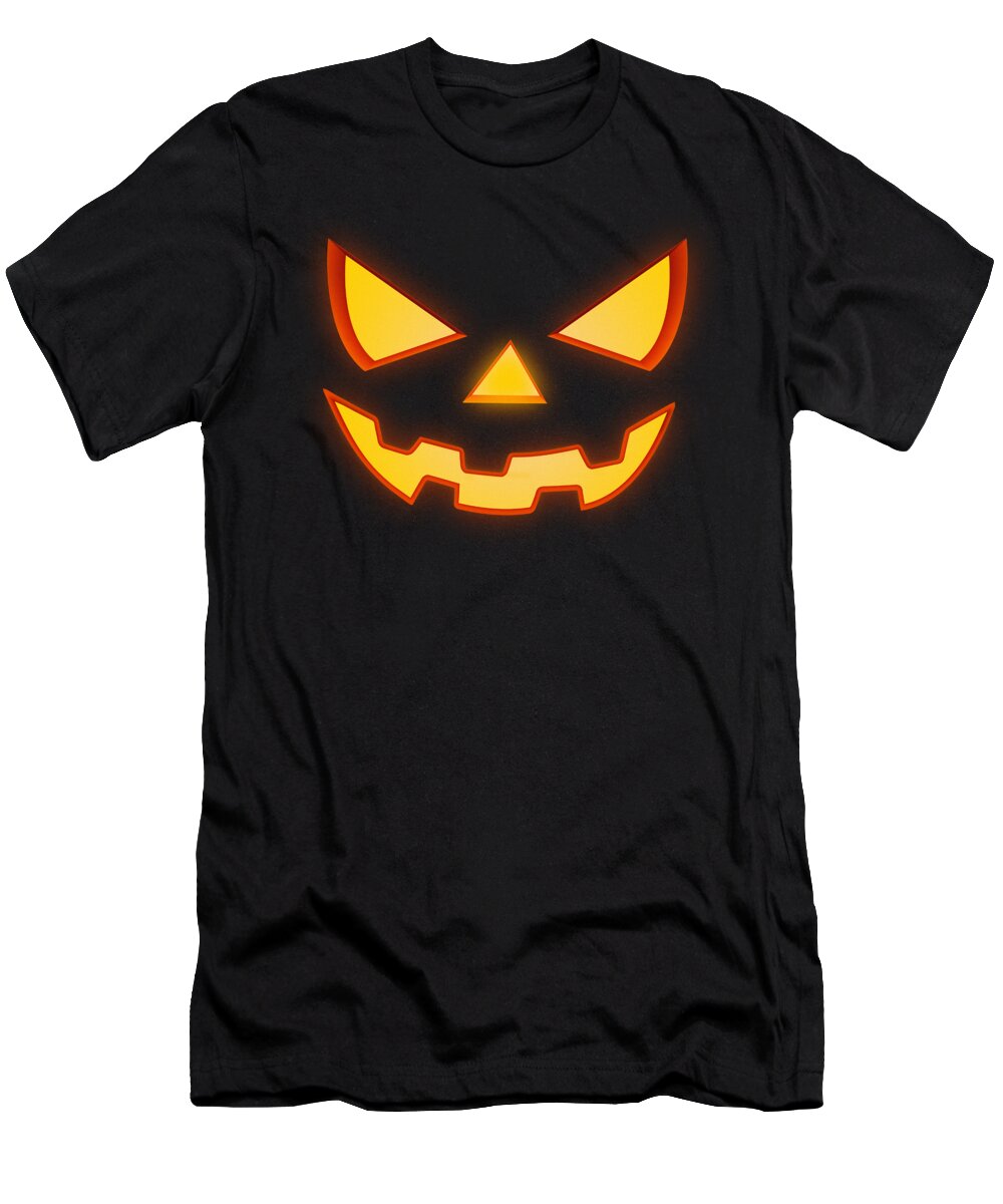 This is My Halloween Costume Scary T-shirt Pumpkin Scary Face Horror Gift Tops