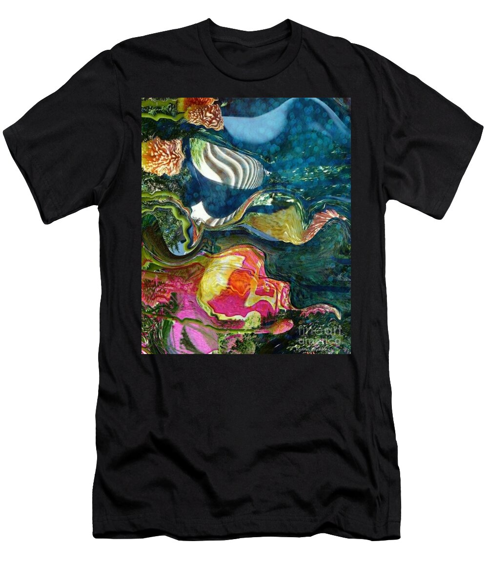 Photography T-Shirt featuring the photograph Seascape by Kathie Chicoine