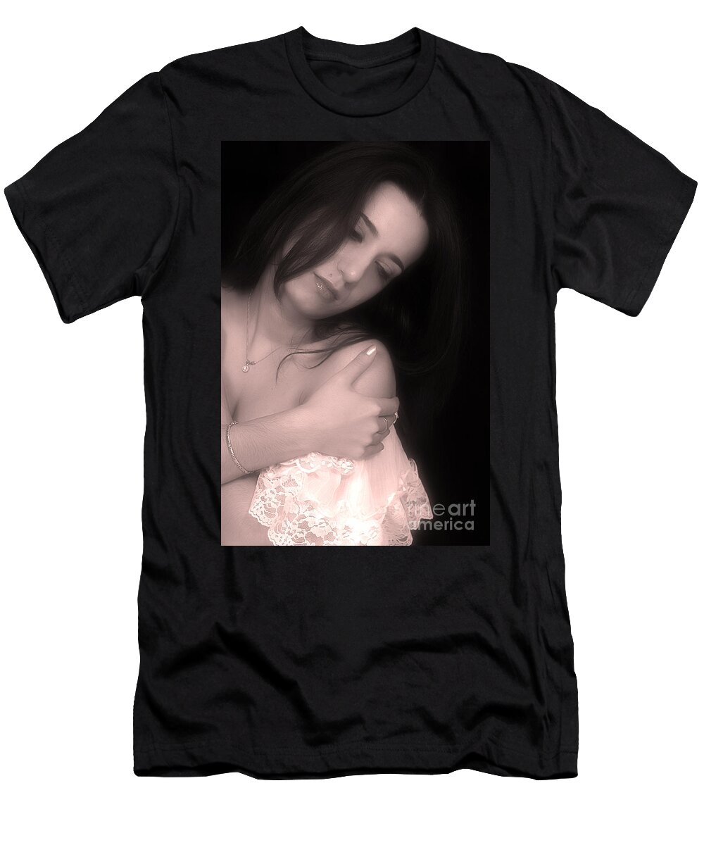 Clay T-Shirt featuring the photograph Sensual lMorn by Clayton Bruster
