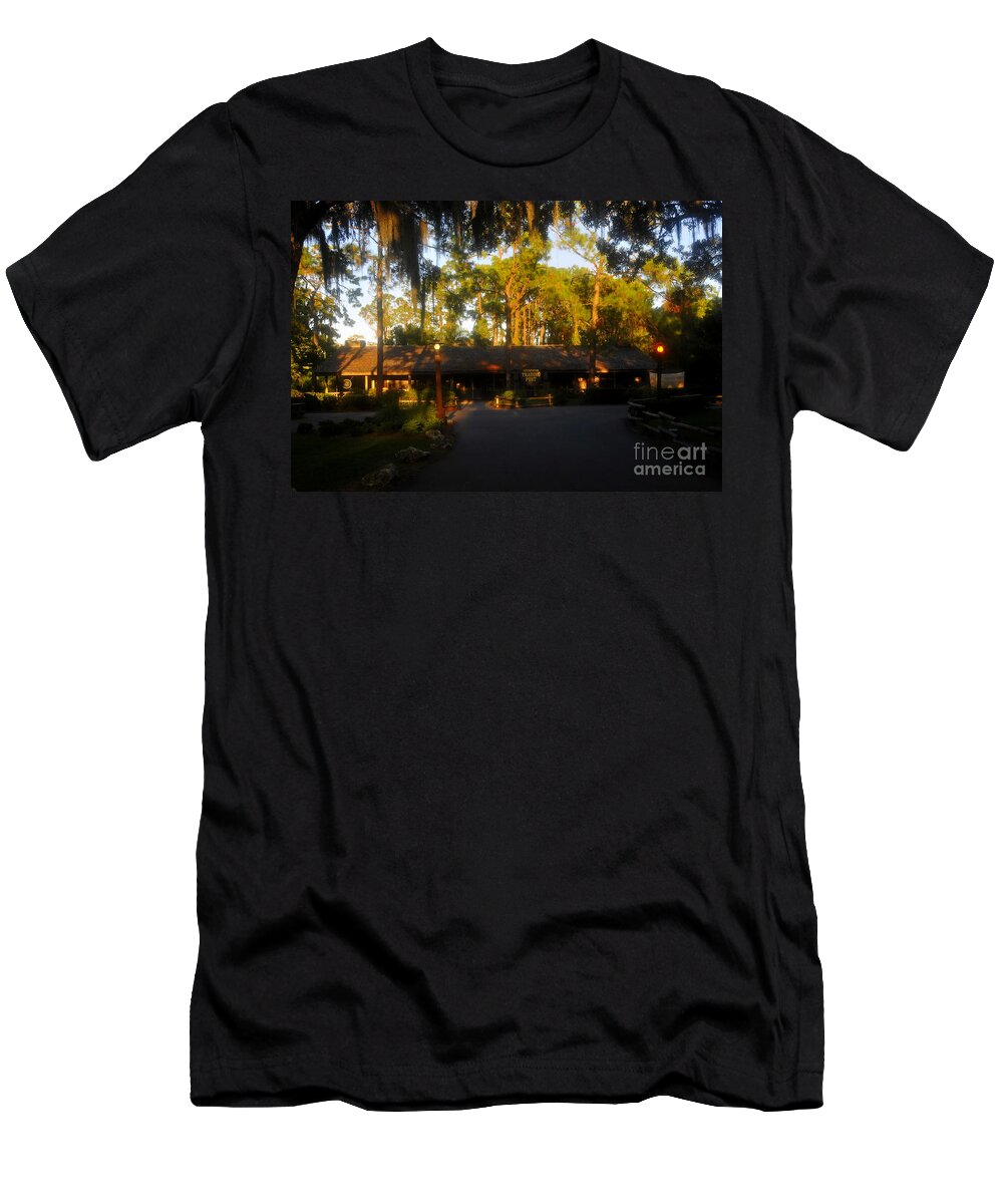 Settlement Post T-Shirt featuring the photograph Settlement Trading Post by David Lee Thompson