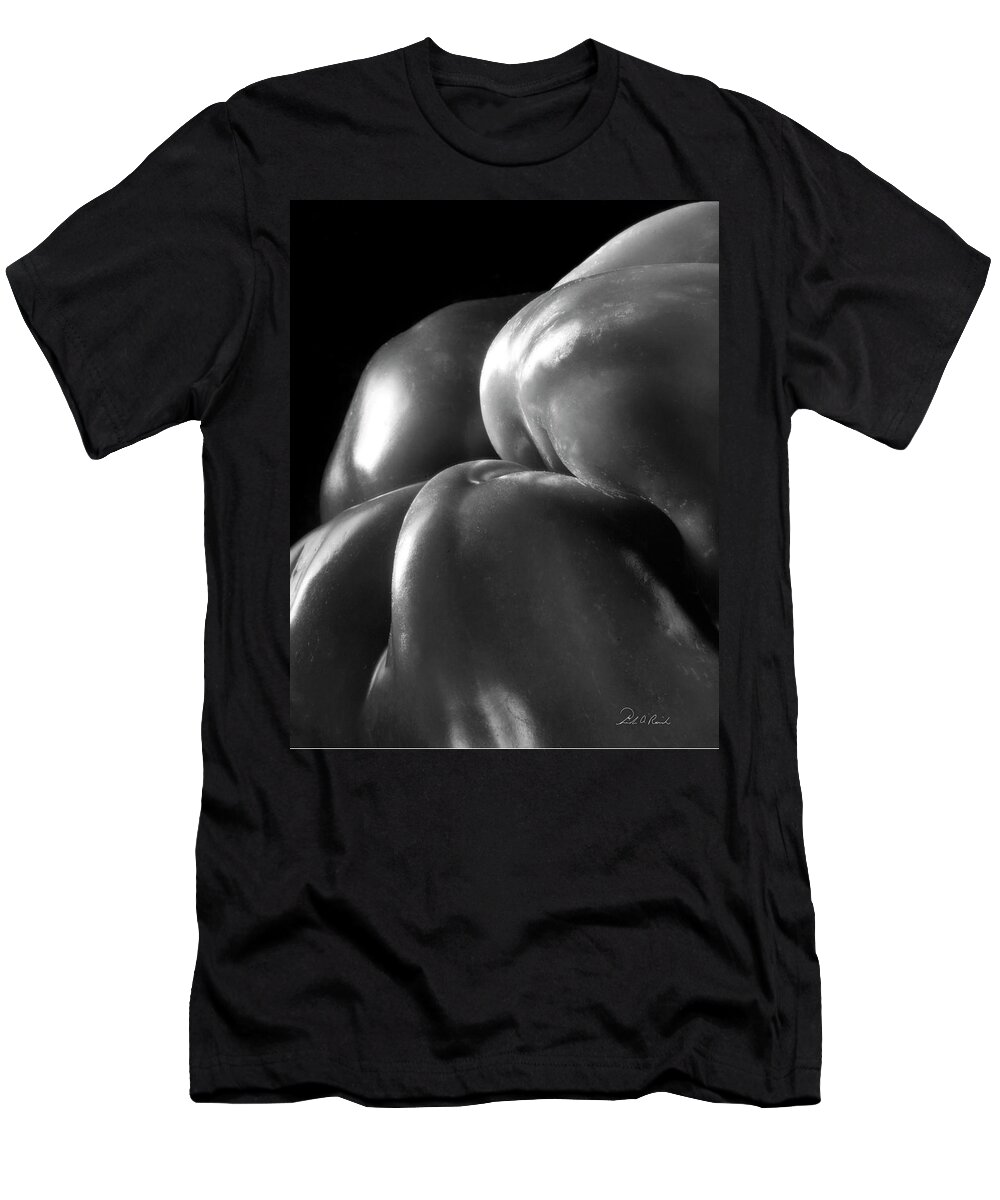 Black & White T-Shirt featuring the photograph Sexy Lips by Frederic A Reinecke