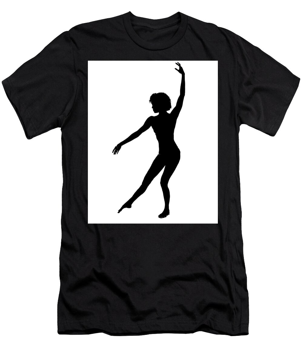 Silhouette T-Shirt featuring the photograph Silhouette 48 by Michael Fryd