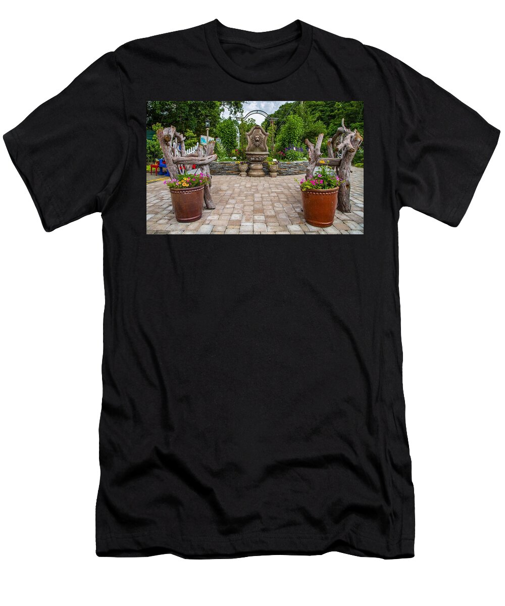 Lake Lure T-Shirt featuring the photograph Sit a Spell by Kevin Craft