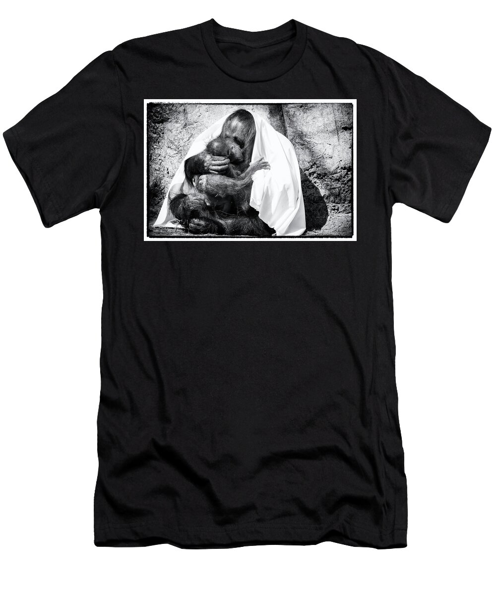 Crystal Yingling T-Shirt featuring the photograph Smooches by Ghostwinds Photography