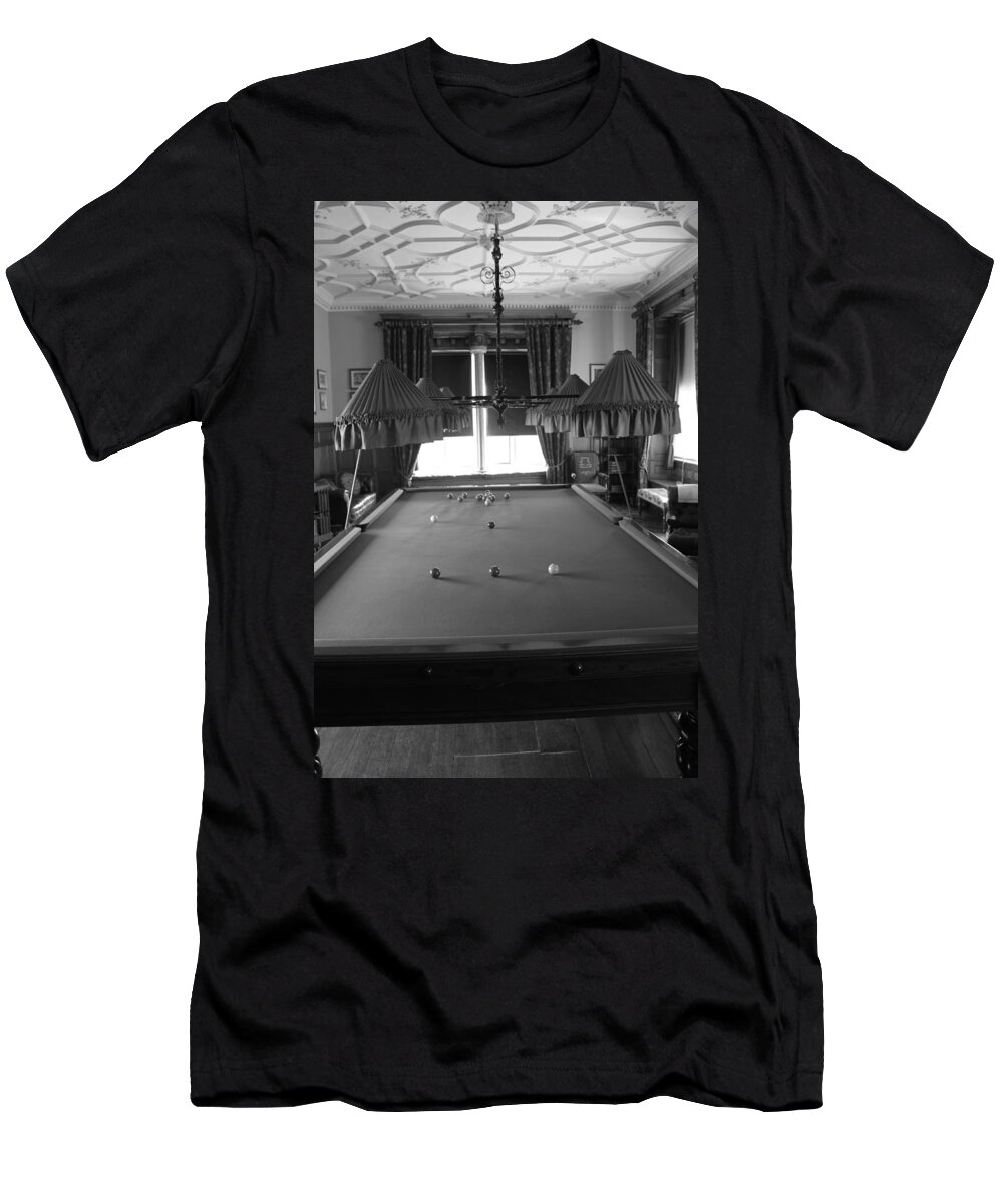 Pool T-Shirt featuring the photograph Snooker Room by Lauri Novak