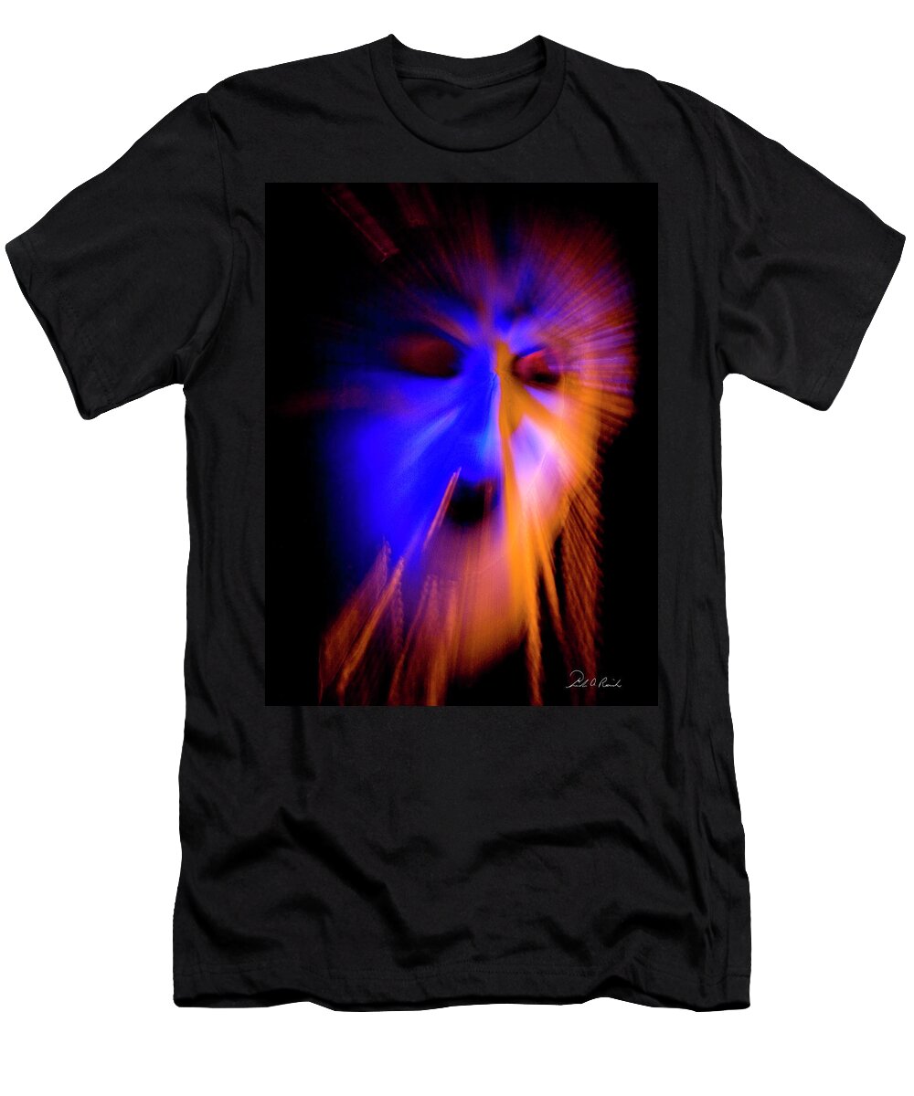 Color T-Shirt featuring the photograph So Mad by Frederic A Reinecke