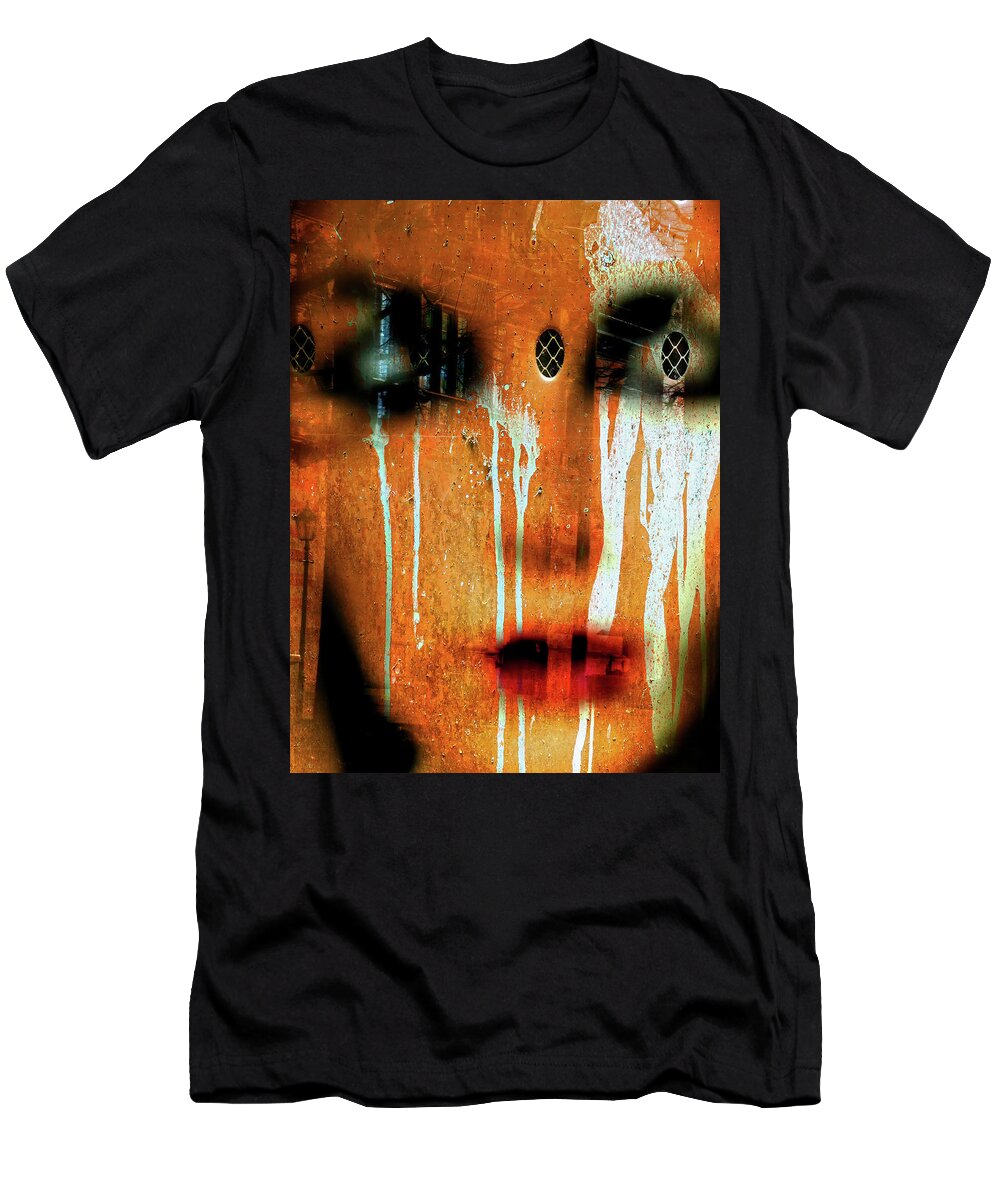 Tears T-Shirt featuring the photograph Some tears by Gabi Hampe