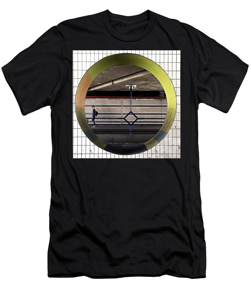 Round T-Shirt featuring the photograph Sound In Motion by Andre Brands