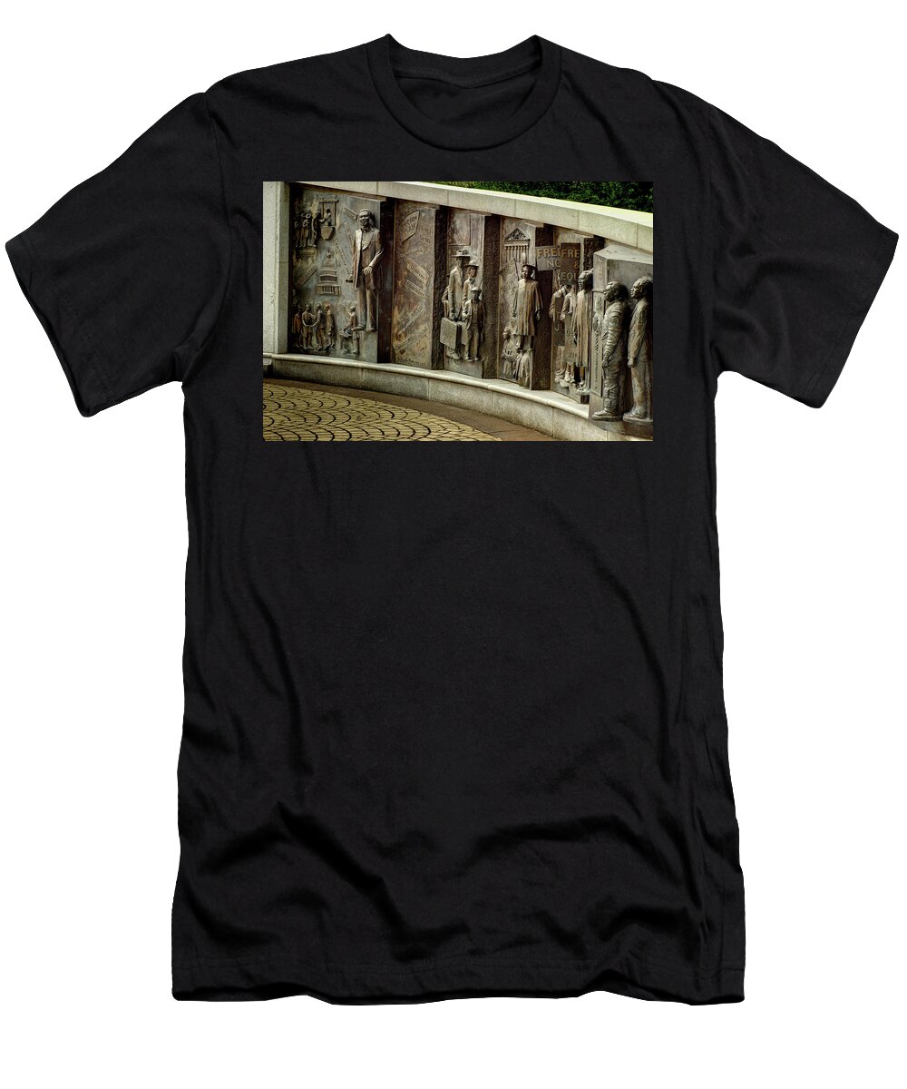 Monument T-Shirt featuring the photograph South Carolina African-American History Momument by Mike Eingle